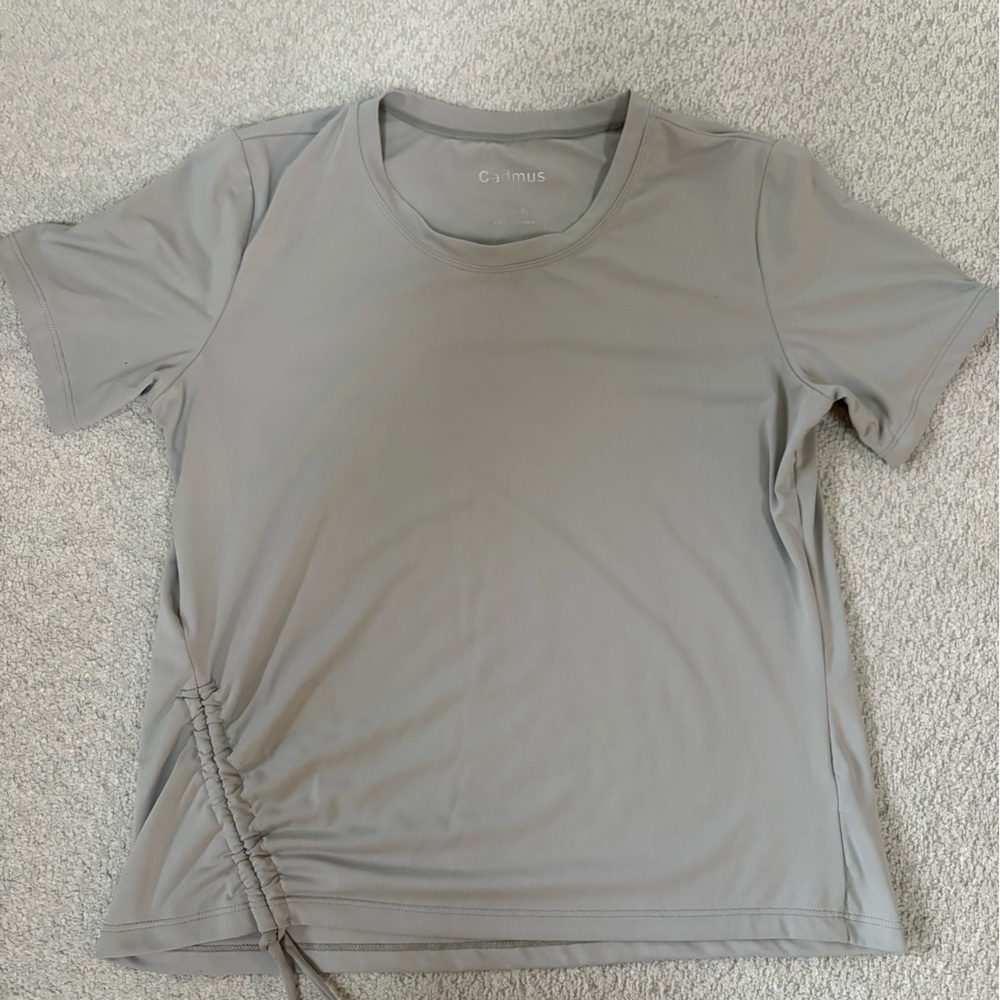 Gray Women's Workout Top
